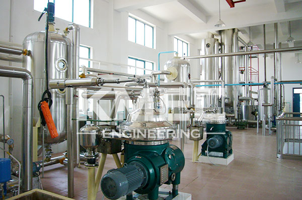 rice bran oil refining project 