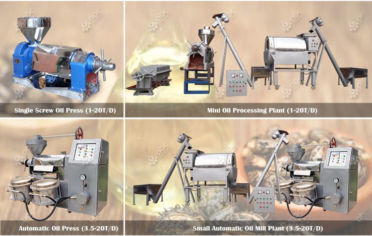 small castor oil extraction machine 